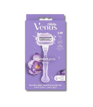 Gillette Venus Comfortglide 2-in-1 Women's Razor - جيليت فينوس ماكينة حلاقة كومفورت جلايد 2 في 1 للنساء