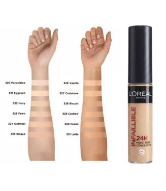 L'Oréal Paris Infaillible 24H More Than Concealer - لوريال باريس خافي العيوب إنفاليبل 24 ساعة مور ذان كونسيلر