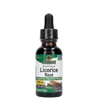 Nature's Answer Licorice Root Fluid Extract, Alcohol-Free - مستخلص جذور العرقسوس التجميلي من نيتشرز أنسر، خالٍ من الكحول